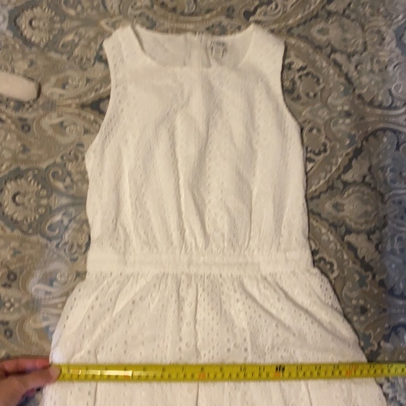 J.Crew white eyelet dress lined - Picture 9 of 9